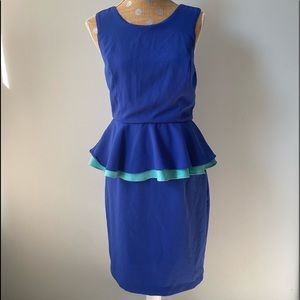 Forever 21 Blue and Teal Dress